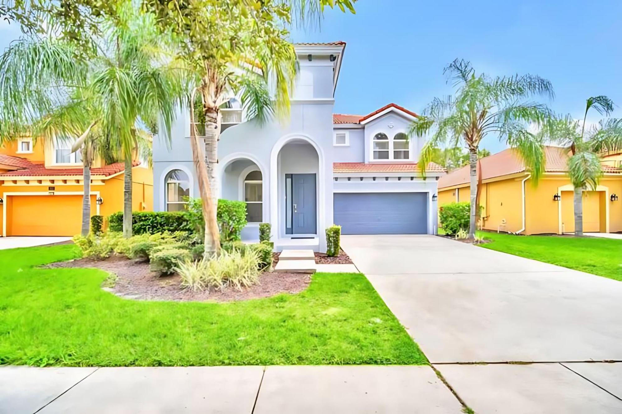 6Br Resort Home Near Disney - With Private Pool Hot Tub And Games Room Kissimmee Exteriör bild